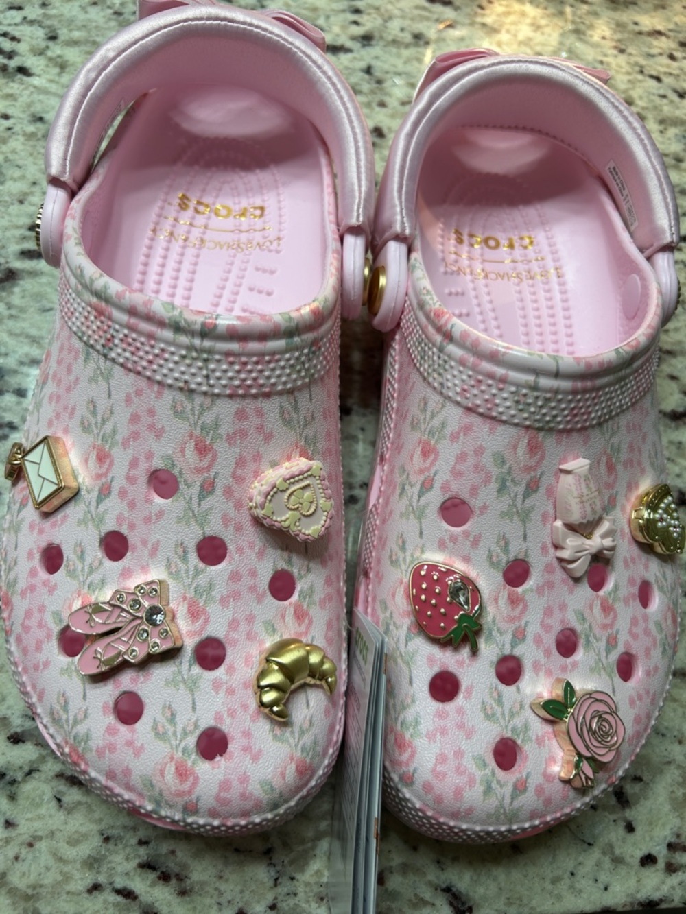 Loveshackfancy Pink Milk Festival Crocs - Picture 5 of 10